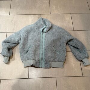 Cozy Mint Sherpa Jacket